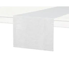 simurq Wasserabweisend & Abwaschbar Tischläufer Leinenoptik Lotuseffekt pflegeleicht 40 x 160 cm