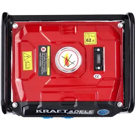 KRAFT&DELE Stromerzeuger 3PS 1500W Steckdose 2x 230V, 1x 12V Benzin Stromaggregat Notstromaggregat Stromgenerator