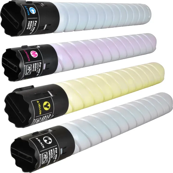 4 Ampertec Toner ersetzt Konica Minolta TN-324 Multipack KCMY