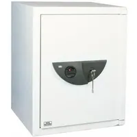 Burg Wächter WS Office-Line 801 K Sicherheitsschrank, 87L, Schlüsselschloss, Stahl, lichtgrau (41590)