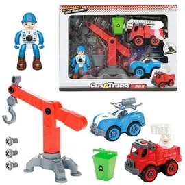 Toi-Toys CARS_TRUCKS Spielset - Feuerwehr Polizei