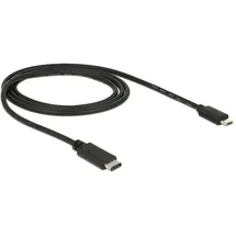DeLock USB-Kabel USB 2.0 USB-C Stecker, USB-Micro-B Stecker Schwarz 83602