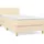 vidaXL Boxspringbett 100 x 200 cm Creme