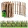 Kadax Staketenzaun 500 x 60 cm Haselnuss