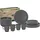 Brunner Dolomit Stone Touch Geschirr Set 16-tlg. grau
