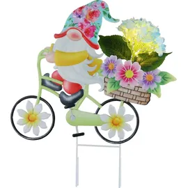 GLOBO 36318 Solarleuchte Metall bunt, 20x LED