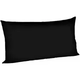 fleuresse Kissenbezug Satin 40 x 80 cm Schwarz