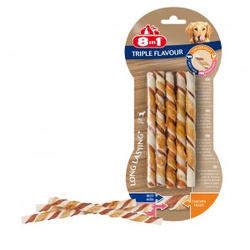 8in1 Triple Flavour Sticks Hundesnacks 1 Packung