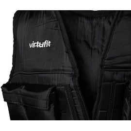 VirtuFit Gewichtsweste - Verstellbar - 10 kg Schwarz - Schwarz