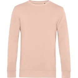 B&C Organic Crew Neck Sweat - soft rose - L