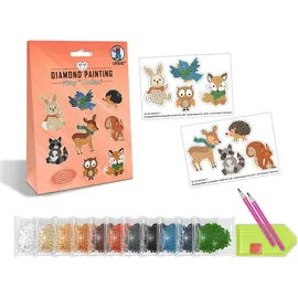 Buntpapierfabrik Ludwig Bähr Diamond Painting Sticker Woodland 2er Bogen