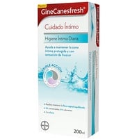 GineCanesfresh Cuidado Íntimo Gel Higiene Íntima Diaria con Extracto de Flor de Loto, Glicina y Ácido Láctico, Ayuda a Proteger la Zona Íntima y su pH, 200 ml