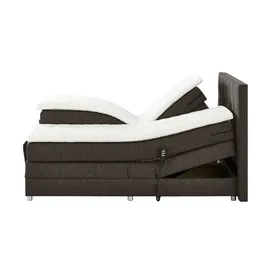 U N O Sports uno Motor-Boxspringbett Manolo ¦ braun ¦ Maße (cm): B: 202 H: 112