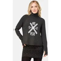 KRIMSON KLOVER Rollkragenpullover grau S