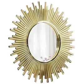 JV Möbel Wandspiegel 80 x 3 cm Gold