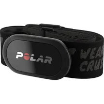 Polar H10 Herzfrequenz-Sensor Schwarz mit Tekst M-XXL