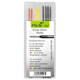 Alarm Werkzeuge Tieflochmarker-Ersatzminen Graphit/Rot/Gelb (56036646)