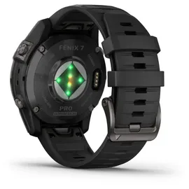 Garmin fenix 7 Pro Sapphire Solar schwarz/carbongrau