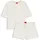 hugo underwear MESH LOGO SHORT-SET Pyjama Beige L
