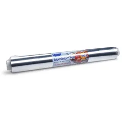 4 Hochwertige Alufolien 60 cm x 100 m, 16 my – Hitzebeständig & Robust