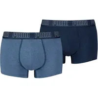 Puma Herren Everyday Unterhose Unterwäsche 2er Pack - Denim, XL