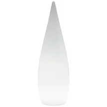 rl live your light Außenleuchte Kunststoff 80,0 cm inkl. Fernbedienung weiß