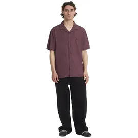 Volcom Single Stone Kurzarmhemd Lila S
