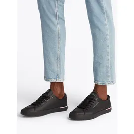 Tommy Hilfiger Core CORPORATE Leather Low Top, schwarz, (Black), 45 - 45 EU