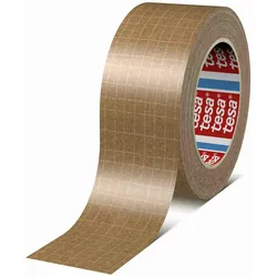 VEPATIM 6x TESA Papierklebeband 60013 glasfaserverstärkt hohe Klebekraft 50mm x 25m braun