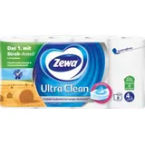 Zewa Ultra Clean Toilettenpapier 4-lagig 8 Rollen
