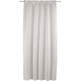LeGer Home by Lena Gercke Verdunkelungsvorhang "Marusha" Gr. 1, beige (creme), B:135cm H:145cm, Polyester, Polyester, LEGER HOME BY LENA GERCKE, Gardinen, Verdunkelnder Vorhang, blickdicht, Leinenoptik, robuste Haptik, Thermo