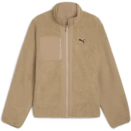 Puma Reversible Hybrid Sherpa Jacket Ice Coffee L