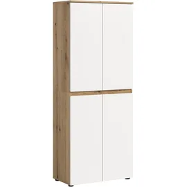 Home Affaire CIPELA Mehrzweckschrank 70 x 175 x 37 cm Braun