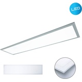 NÄVE LED Aufbaupanel »Nicola«, 119,5 x 29,5 cm 1393203 neutralweiß Metall Kunststoff B/H/T: ca. 29,5x6x119,5 1 Brennstellen - Deckenleuchte,