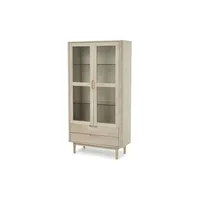 Furnhouse Vitrine , holzfarben , Maße (cm): B: 100