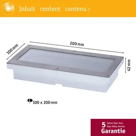 Paulmann Bodeneinbauleuchte 1,5W 40 lm IP67 Aron