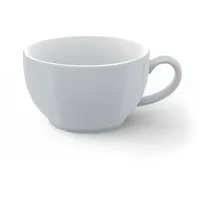 Dibbern Tasse Dibbern Solid Color Kaffeetasse grau