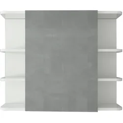 ML-Design Spiegelschrank Badezimmerschrank Badschrank Wandschrank Schrank Regal 80x64x21cm