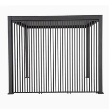 BEST Freizeitmöbel Seitenwand Vertical 93 cm anthrazit