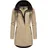 Ragwear Fellimitatmantel "Letti Teddy-Fleece", Damen, Gr. 6XL (52), beige (sand), Plüsch, Material: 100% Polyester, figurumspielend ca.