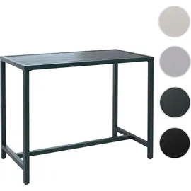 Mendler Stehtisch HWC-P91, Gartentisch Bartisch Tisch, Outdoor Metall 105x130x65cm - grün