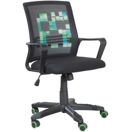 Phoenix Minecraft Drehstuhl Kunststoff Schwarz