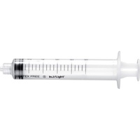 Rays- INJ/LIGHT Injektionsspritzen ohne Nadel, Luer-Lock-Konus, steril, Einweg, latexfrei, Volumen 20 ml, Packung mit 50 Stück