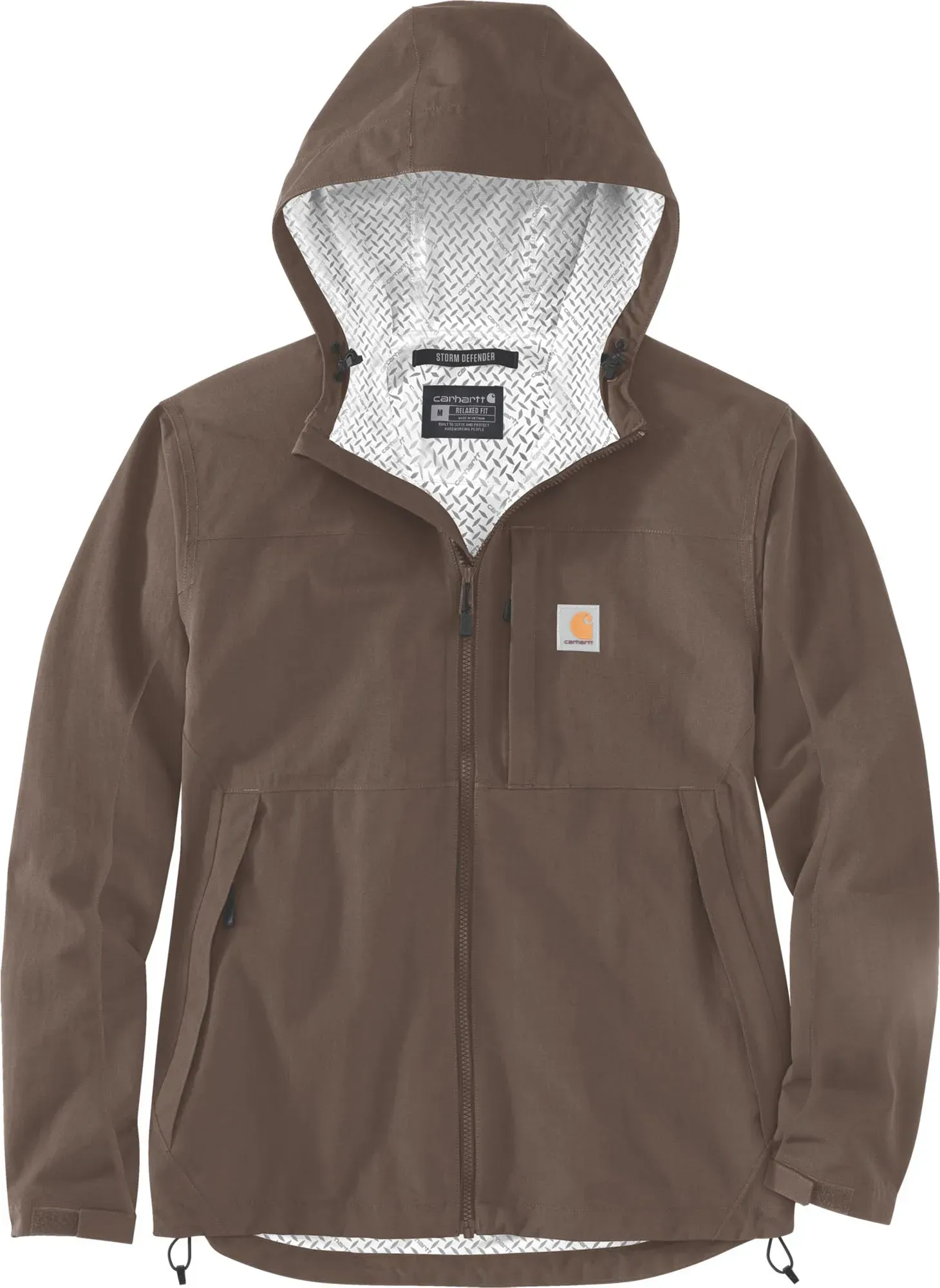 Carhartt Monterey Regenjacke, braun, Größe 2XL für Männer