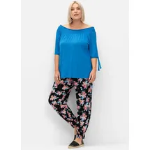 sheego Schlupfhose schwarz 50