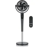 Brandson 21,5 cm Standventilator Schwarz
