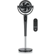 Brandson 21,5 cm Standventilator Schwarz