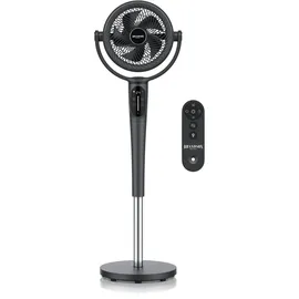 Brandson 21,5 cm Standventilator Schwarz