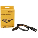 DeLock M.2 Key M zu U.2 SFF-8639 NVMe Adapter mit 50 cm Kabel