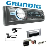 Grundig 1 DIN Autoradio Bluetooth DAB+USB AUX für Ford Galaxy 2006-2007 silber